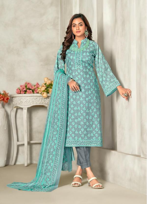 Skt Adhira Vol 4 Stylish Cotton Dress Material Collection